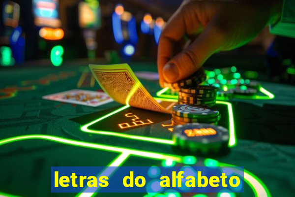 letras do alfabeto personalizadas para imprimir